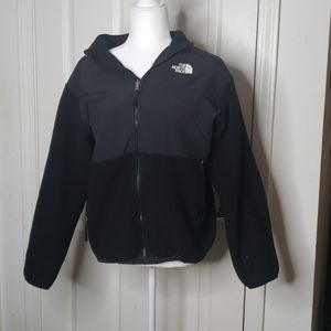 The North Face Jacket Coat Black Boys XL Women's L